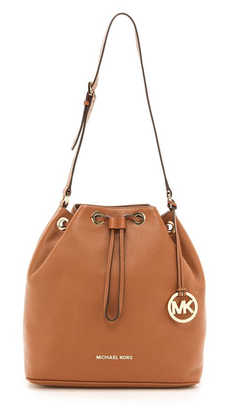 dillards michael kors bucket bags with draw string and tassles|sale on michael kors: Women's Bucket Bags .